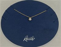 Collana Recarlo Donna Anniversary in Oro giallo Diamante 0.19 Ct P01PX001/G019-45 - P01PX001/G019-45